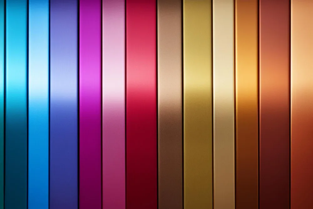 Большой выбор нестандартных цветов и градиентов — работа компании «Форма Стали»